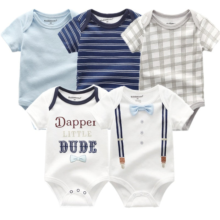 Newborn Neutral Clothes Unisex Baby Jumpsuits