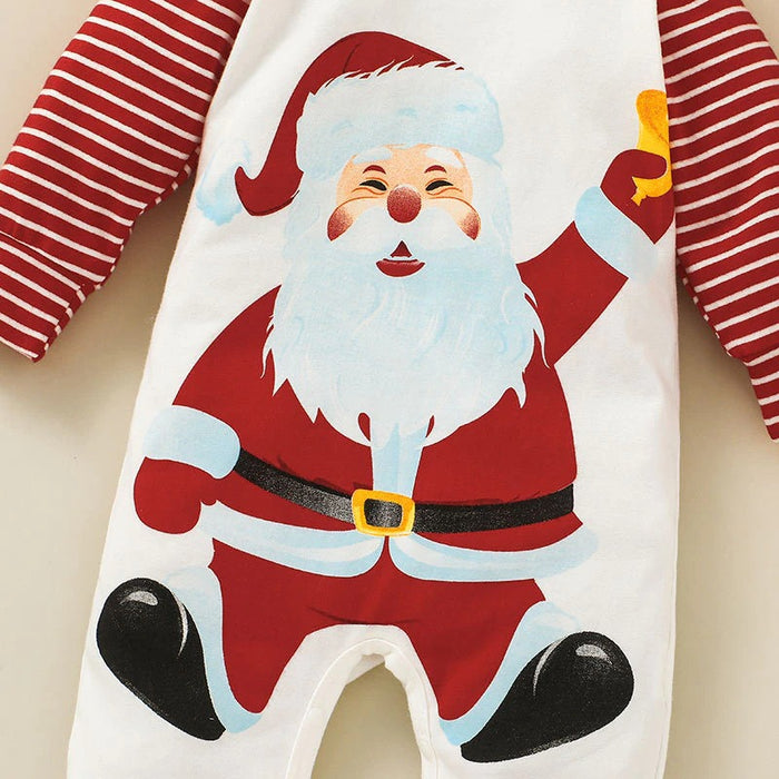 Christmas Baby Rompers With Hats