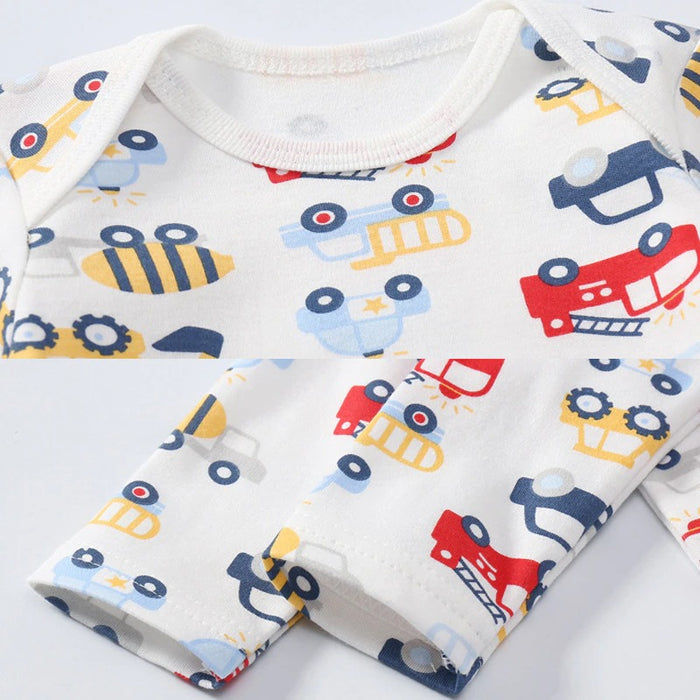 Long Sleeve Unisex Baby Bodysuits