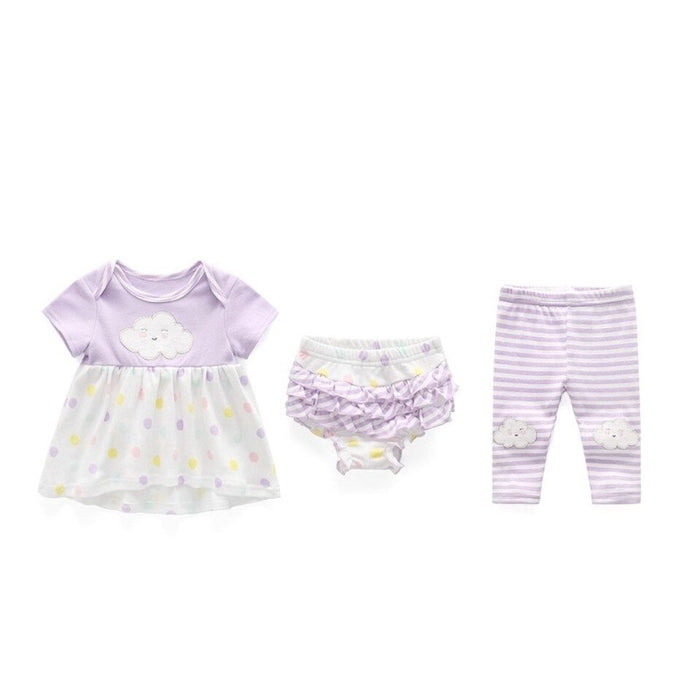 Baby Girl Summer Set Shots Pants & Tops