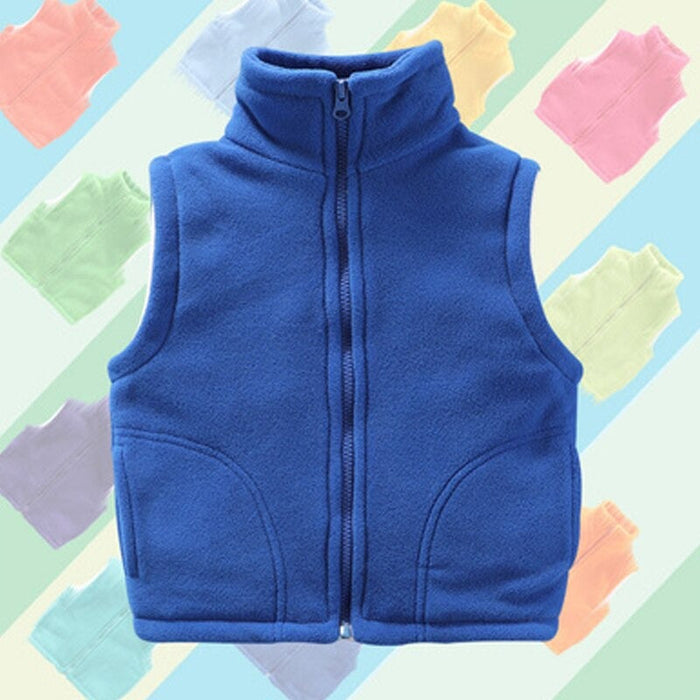 Classic Sleeveless Vest For Kids