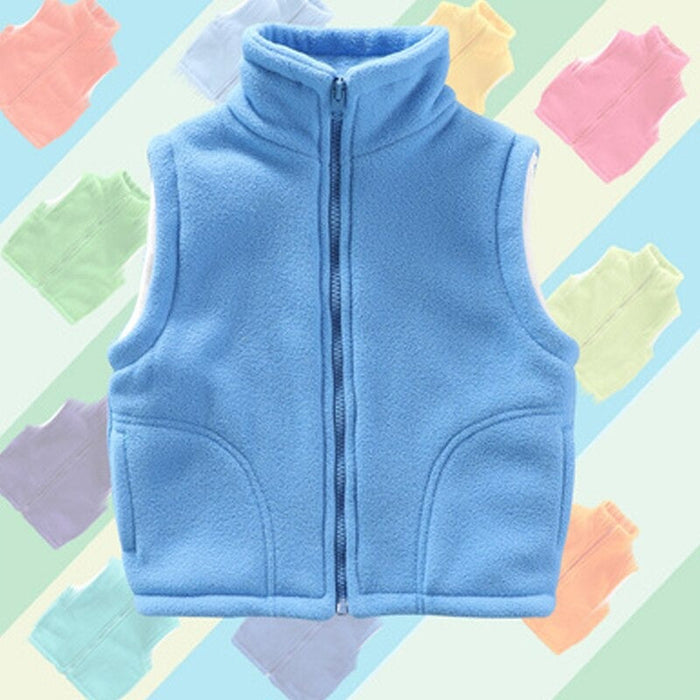 Classic Sleeveless Vest For Kids