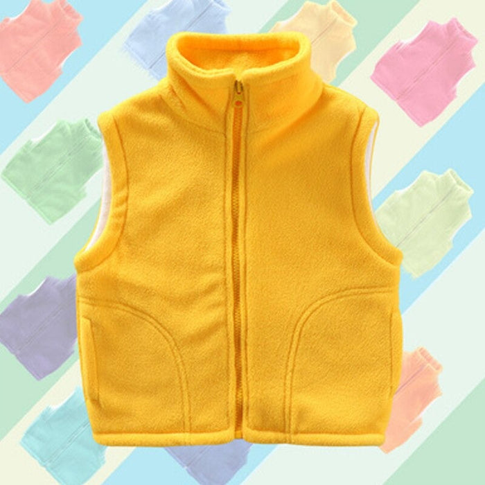 Classic Sleeveless Vest For Kids