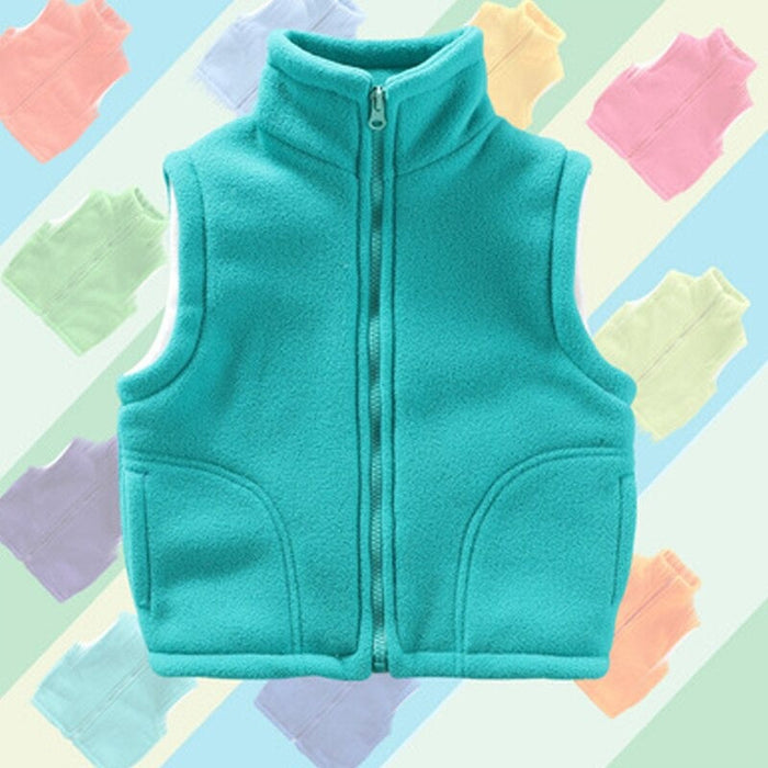 Classic Sleeveless Vest For Kids