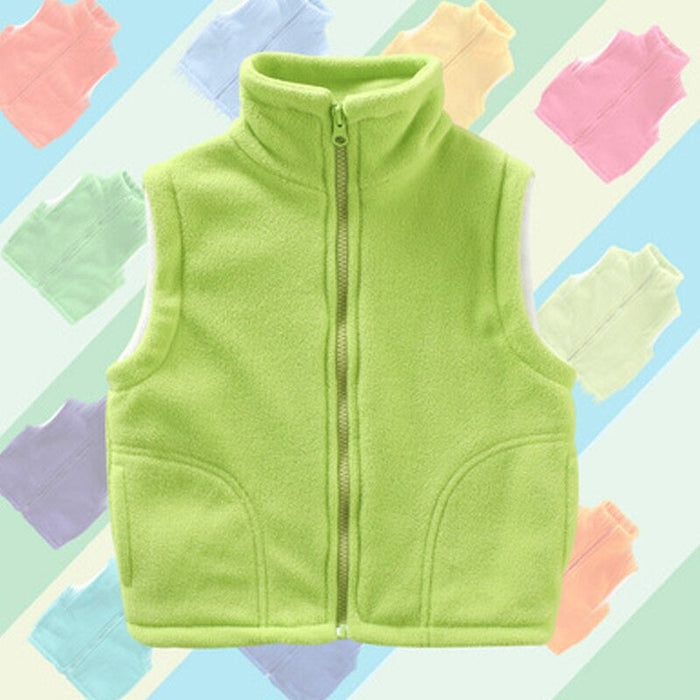 Classic Sleeveless Vest For Kids