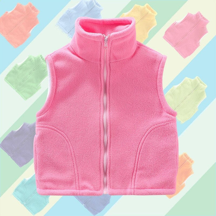 Classic Sleeveless Vest For Kids