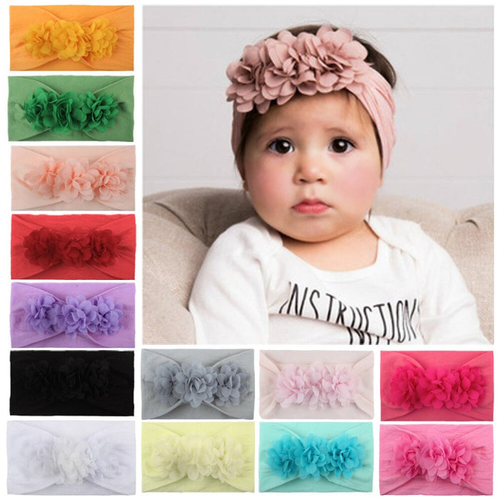 13 Piece Of Flowers Headband For Girls