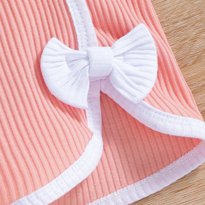 Summer Baby Girl Sling Romper Bodysuit
