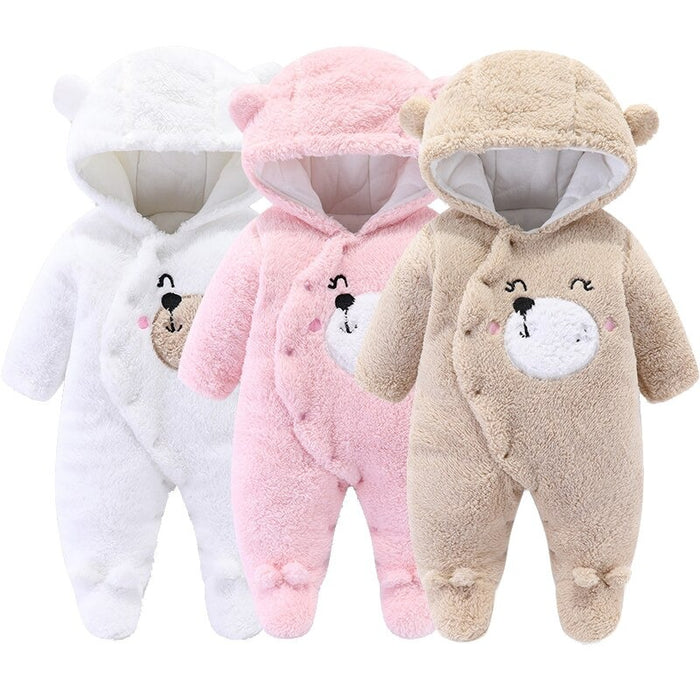 Thicken Warm Rompers Newborn Babies