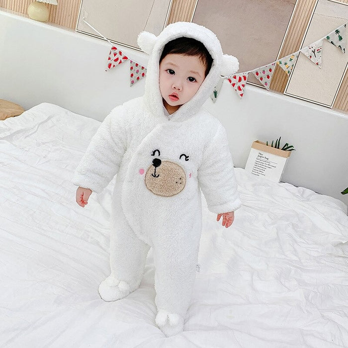 Thicken Warm Rompers Newborn Babies