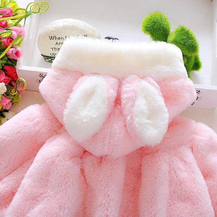 Cartoon Rabbit Hooded Jacket