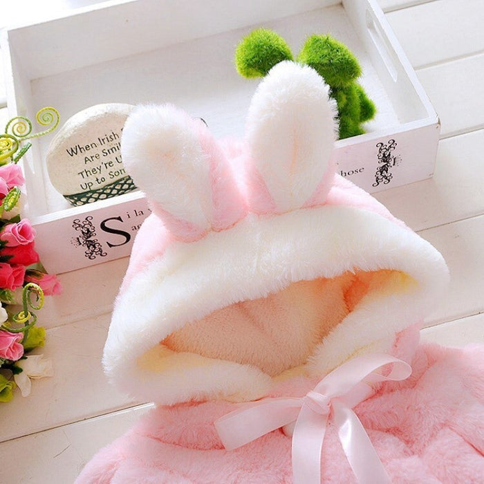 Cartoon Rabbit Hooded Jacket