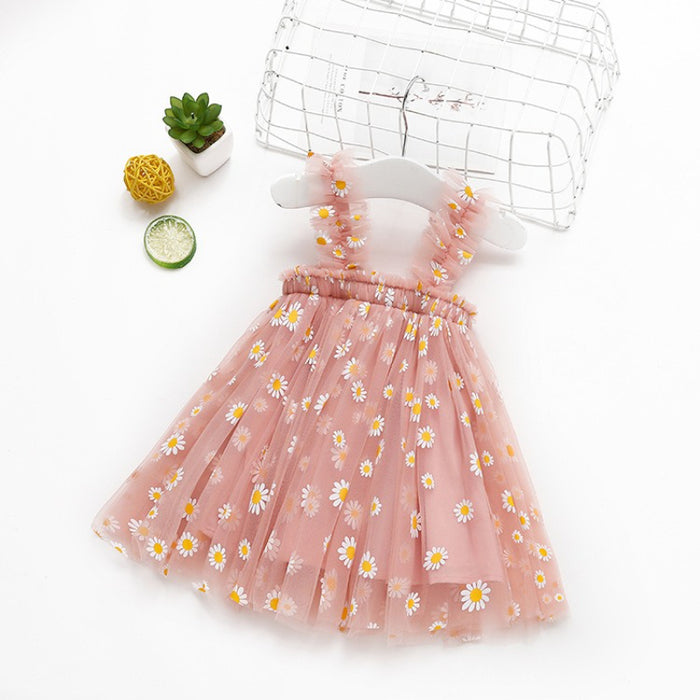 Summer Mesh Fluffy Princess Dresses