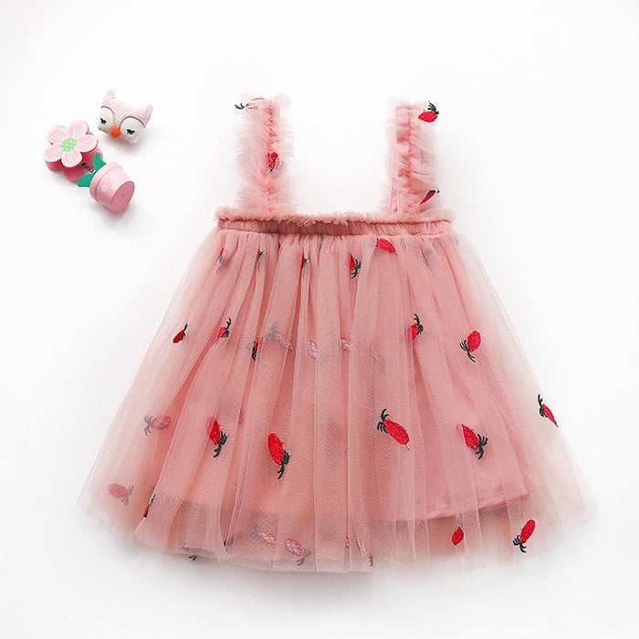 Summer Mesh Fluffy Princess Dresses