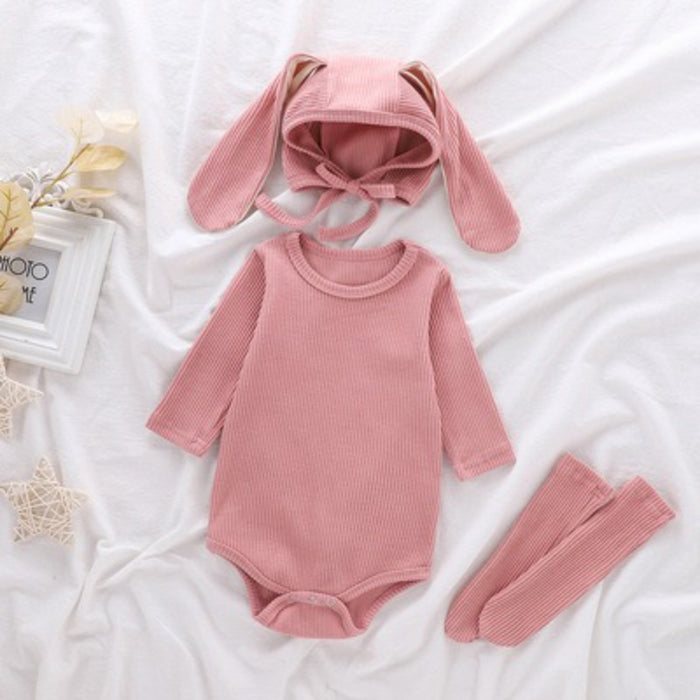 Baby Fleece Bear Jumpsuit Cartoon Romper